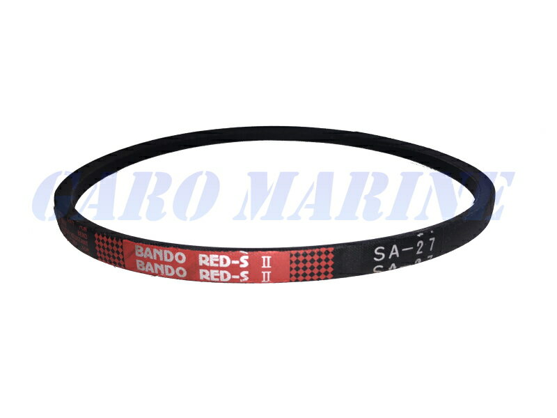 ●ホンダ除雪機純正Vベルト 走行用ベルト ●メーカー：BANDO RED-SII ●サイズ：SA-27 ●品番：22431-767-003 ●対応機種：SB655・HS660・HS760 ＊ホンダ除雪機には必ずこのベルトをご使用ください