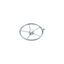 ハンドル デストロイヤーホイール スピンナーグリップ付 角度10° ボート用品 操舵装置 送料無料