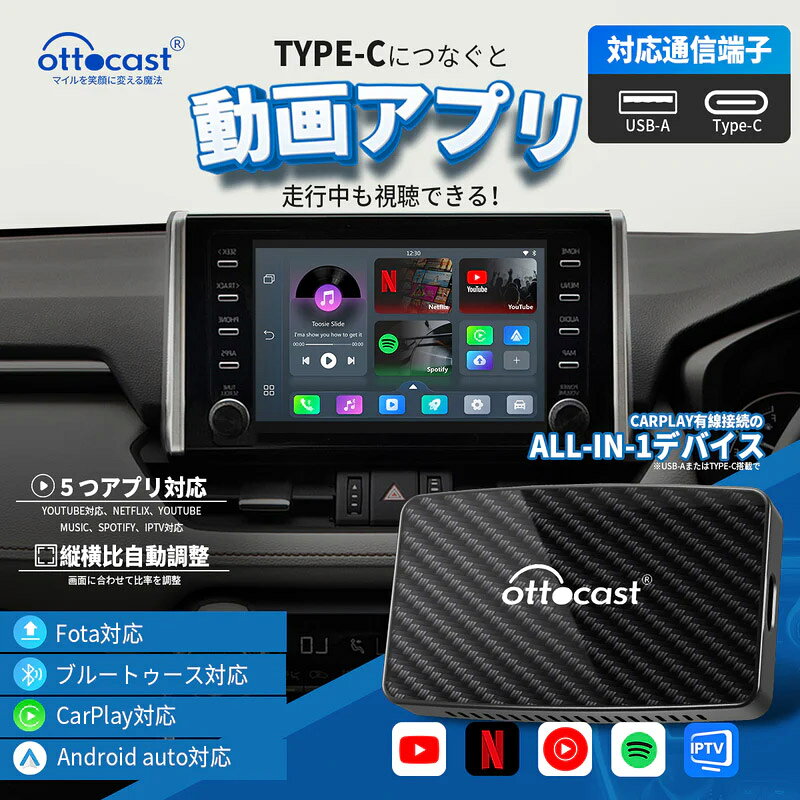 Ottocast(オットキャスト) Play2Video Pro CA400-S