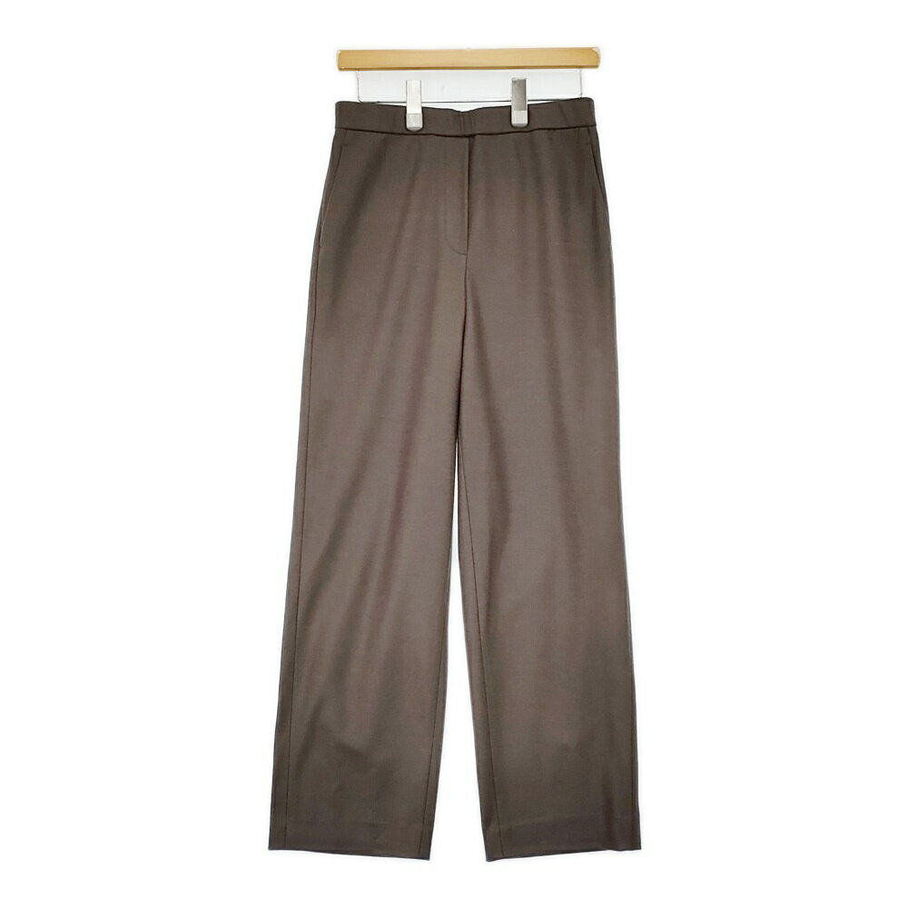 Other - theory luxe FEBIA RIBBLE サイズ40 ウール イージー パンツ ブラウン レディース セオリーリュクス【中古】6-0219T