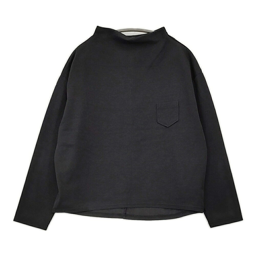 Rakuten - IENA ドレープデザインロングスリーブトップス 定価11000円 長袖Tシャツ カットソー ロンT 25AW ブラック レディース イエナ【中古】6-0421M