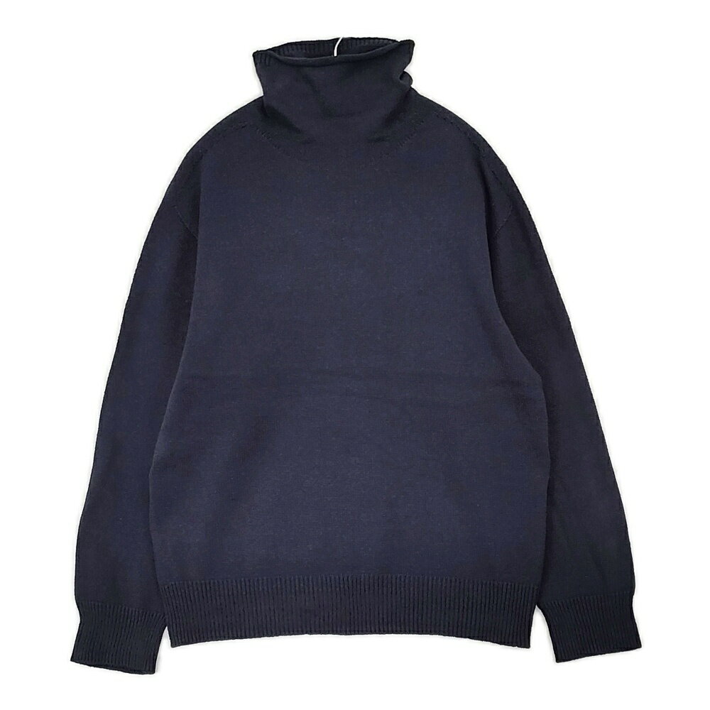 MHL. エムエイチエル ニット・セーター M 茶 【古着】【中古】【送料無料】 MHL. - MHL. エムエイチエル ニット・セーター M グレー 【古着