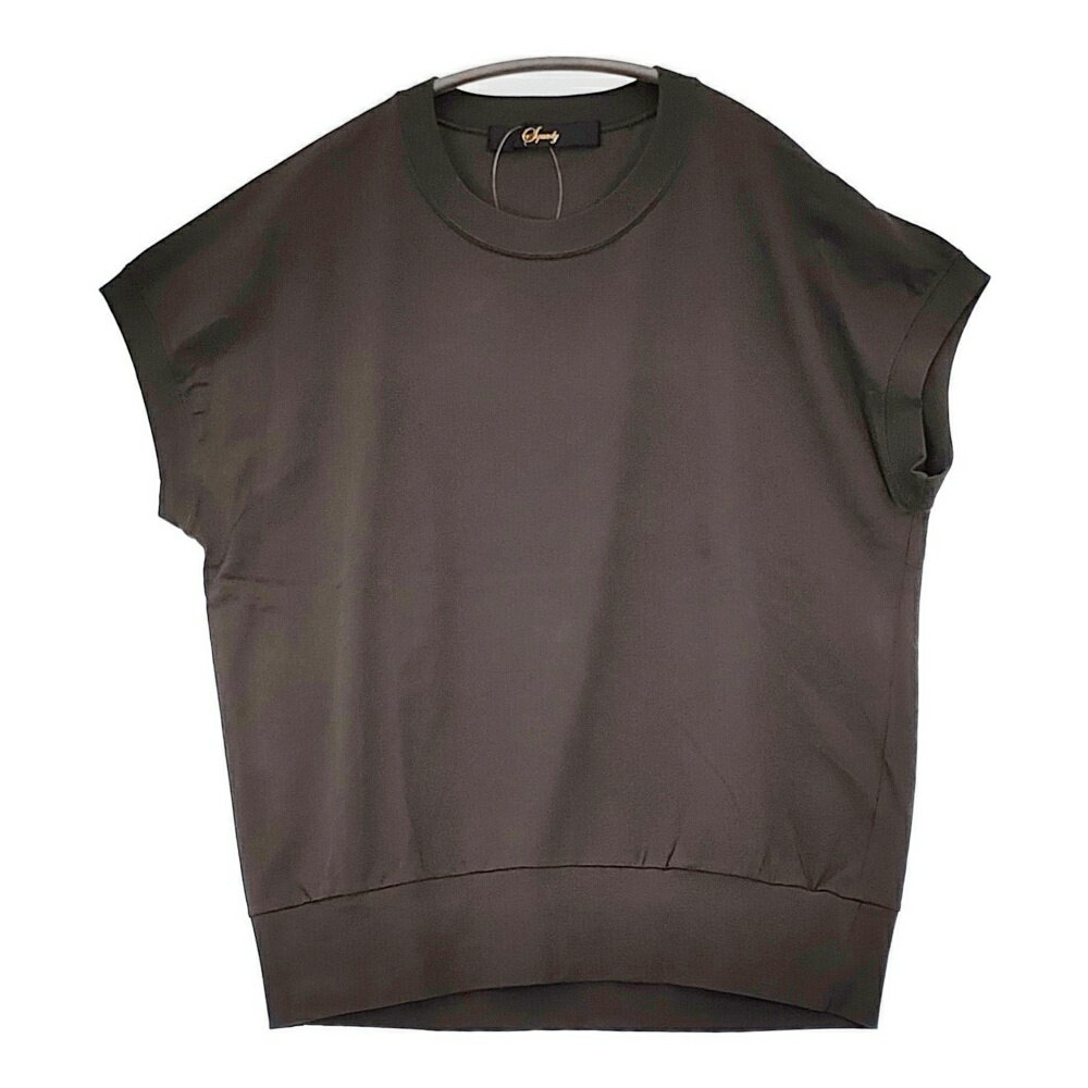squady aranciato別注 コットンプレミアム天竺フレンチスリーブTシャツ HOSHII TO DEAU 半袖Tシャツ カットソー Cグレー系 レディース スカディー6-0421S