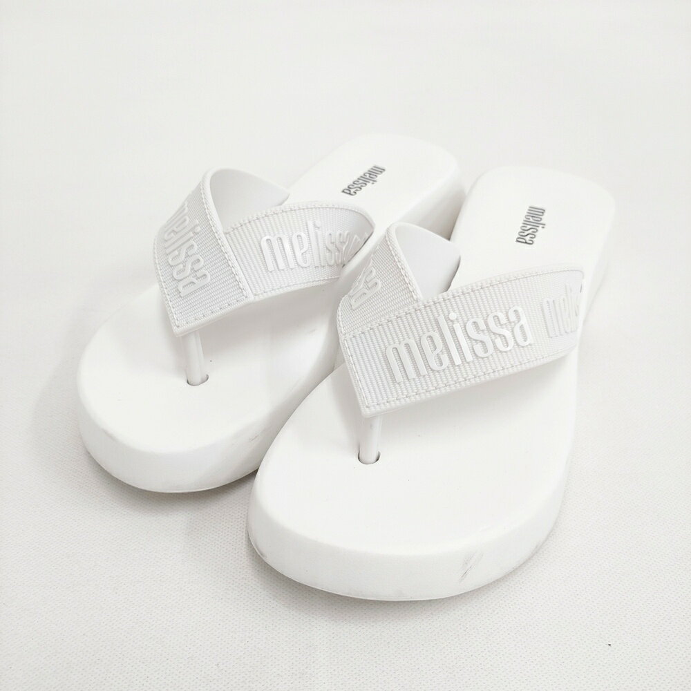 melissa FLATFORM M LOVER AD サイズ23cm サンダル ホワイト レディース メリッサ【中古】6-0416S