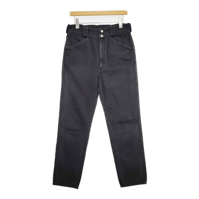 COMOLI Cotton Twill Rider Pants V01-03019 定価32000円 コットンツイルライダーパンツ デニムパンツ ブラック メンズ コモリ【中古】6-0125G