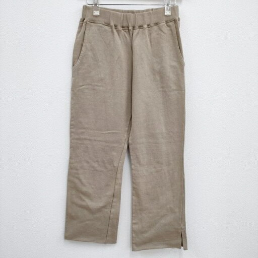 GOOD GRIEF スリット 切りっぱなし サイズS イージーパンツ パンツ ベージュ レディース グッド グリーフ【中古】4-0124M GOOD GRIEF スリット 切りっぱなし サイズS イージーパンツ パンツ ベージュ レディース グッド グリーフ【中古】4-0124M