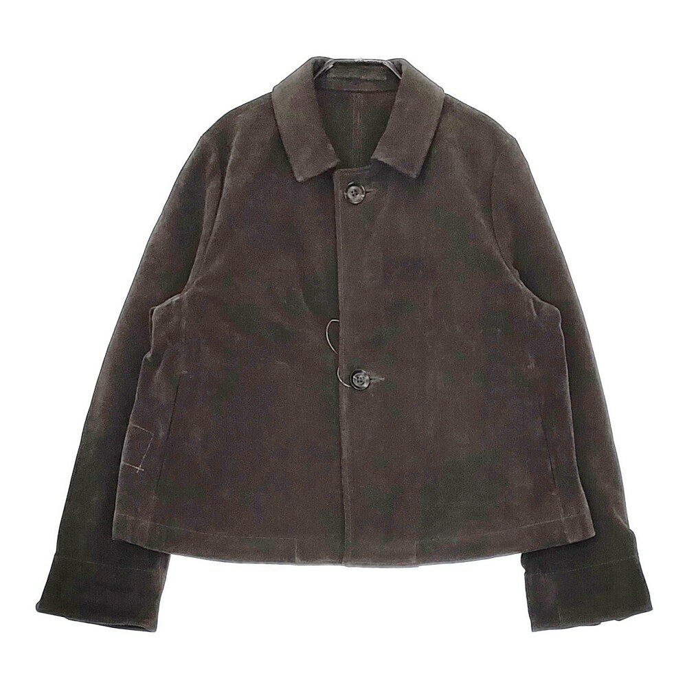 Rakuten - 45R/45rpm スウェードの四角ジャケット 定価159500円 23AW チャコールグレー レディース フォーティーファイブアールピーエム【中古】5-0113T