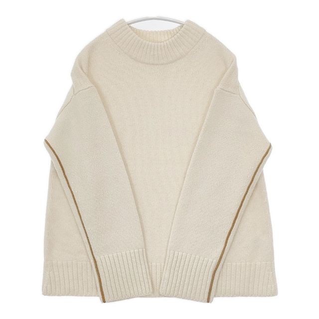 KEITH ウール プルオーバー セーター ニット オフホワイト レディース キース【中古】5-1019T