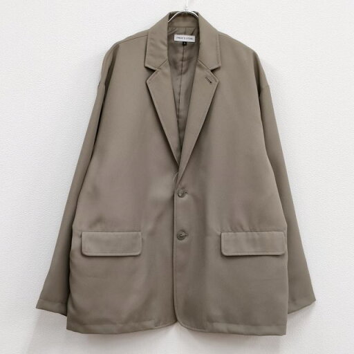 FREAK'S STORE サイズL オーバーサイズ テーラードジャケット ベージュ メンズ フリークスストア【中古】3-0104T FREAK'S STORE サイズL オーバーサイズ テーラードジャケット ベージュ メンズ フリークスストア【中古】3-0104T