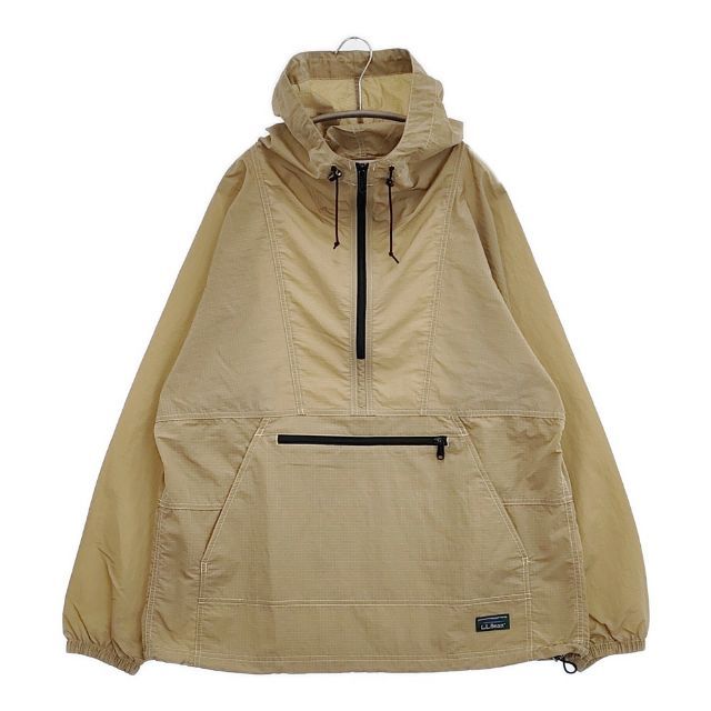 MF99940-939008-119 商品説明 ブランド L.L.Bean アイテム ジャケット Bean's LIGHT NYLON ANORAK ビーンズライトナイロンアノラック 3175-1033 カラー ベージュ※色は実物を見て判断したものを記載しております。発売時のカラー展開は把握しておりませんので、メーカー公式のカラーとは異なる場合もございます事をご了承くださいませ。 性別タイプ メンズ 表記サイズ L 実寸サイズ 着丈：約71cm身幅：約63cm裄丈：約92cm※採寸画像がある商品はハンガーに吊るした状態での計測のため、平置きでの採寸とは差が生じる場合がございます。平置きでの実寸サイズをご希望の場合は、ご購入前に必ずご質問ください。 ※記載以外のサイズが合わないことを理由とした返品はできませんので、 記載部分以外で実寸サイズの気になる箇所があれば必ず購入前にご質問ください。 品質表示 ナイロン100％ 季節・シーズン 春秋 状態 【参考ランク】 A-B 【全体の印象】 やや使用感はありますが、全体的な印象としては綺麗です。 ※保管時にできた折りジワ、繊維付着などはご容赦下さい。 仕様 ポケット：あり着脱仕様： ハーフジップ 透け感： ややあり 裏地： なし その他 ※モニターの発色の具合によって実際のものと色が異なる場合があります。 質問などありましたらご遠慮なくどうぞ！