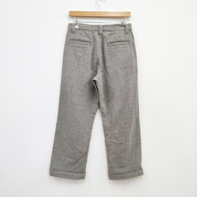 grown in the sun サイズ0 ウール パンツ グレー レディース グローンインザサン【中古】3-0222T