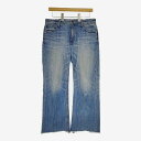 Healthy Denim フレアカットオフ ジーンズ HL98418 サイズ26 デニムパンツ ライトブルー レディース ヘルシーデニム【中古】5-0211G