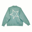 CONVERSE TOKYO スタースピンドルカーディガン A2829UTS438 サイズ2 カーディガン ライトグリーン メンズ コンバーストウキョウ【中古】5-0208M