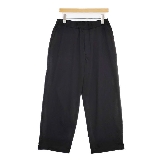 Rakuten - Graphpaper Viscose Ponte Track Pants GM222-40040 定価30800円 イージー パンツ ブラック メンズ グラフペーパー【中古】6-0523G