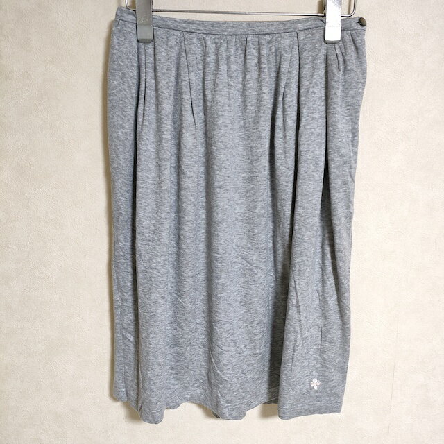 Sally Scott Tシャツ生地 裏地付き サイズM スカート グレー レディース サリースコット【中古】3-0904M