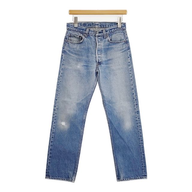Rakuten - Levi's USA製 501 552 W31L32 ハチマル ボタンフライ ジーンズ デニムパンツ 1987年製 80年代後半 ブルー メンズ リーバイス【中古】6-0523G