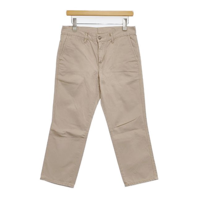MARGARET HOWELL/EDWIN 578-143208 29×24 チノパンツ ベージュ レディース マーガレットハウエル/エドウィン【中古】5-0911G