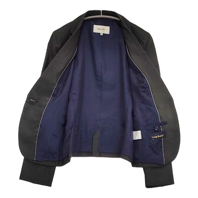 ブランド古着の専門店 ジージーのBALLSEY Luigi Botto ウールシルク ジャケット パンツ セットアップ ルイジボット スーツ グレー レディース ボールジー【中古】6-0205M｜アングル3