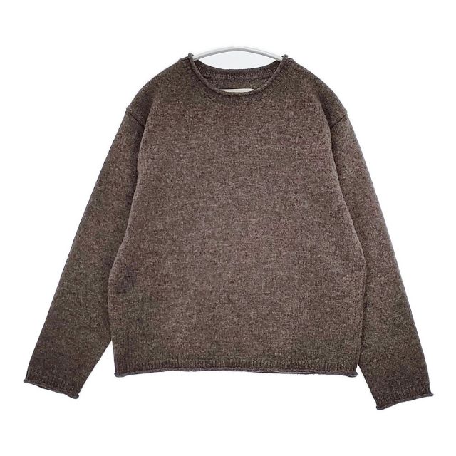 MHL. 595-7263512 ウール サイズ2 ロールネック セーター ニット ブラウン レディース エムエイチエル【中古】5-1214T