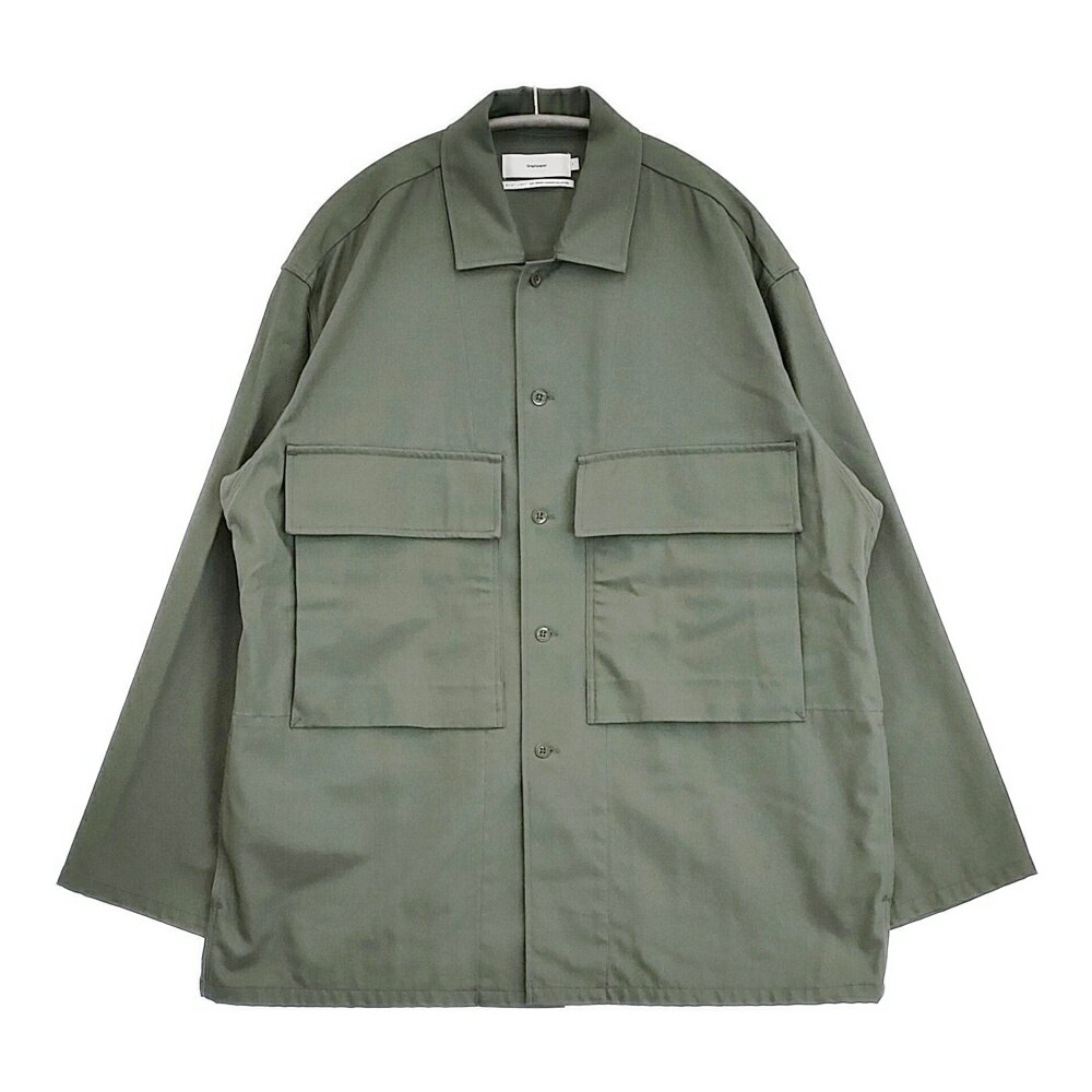 Graphpaper Wooly Cotton Military Jacket 定価30800円 GM211-30051 ジャケット グリーン メンズ グラフペーパー6-0504M