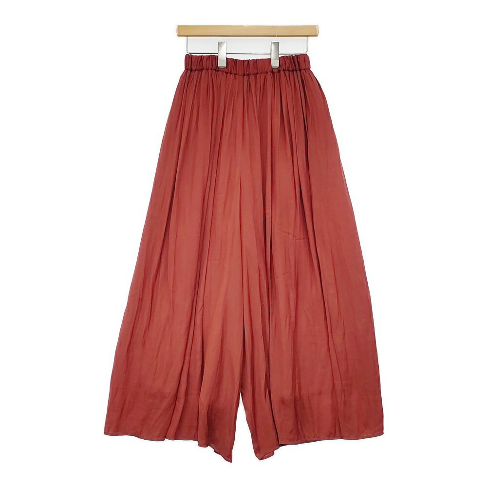 Rakuten - UNITED ARROWS UWMF P サテンマキシ キュロットパンツ パンツ レッド レディース ユナイテッドアローズ【中古】6-0504M