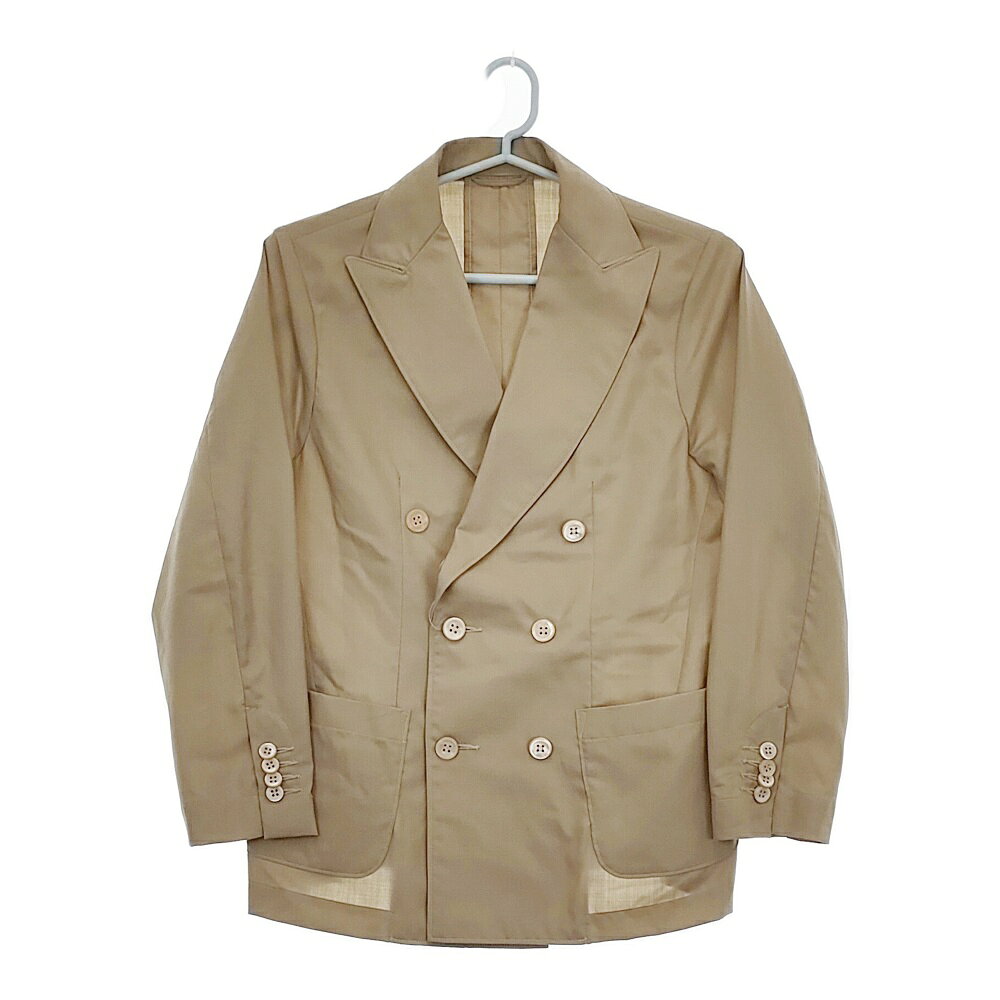 Rakuten - 45R/45rpm サマーウールのジャケット WOMEN 定価69300円 ダブル 24SS ベージュ レディース フォーティーファイブアールピーエム【中古】5-0315M