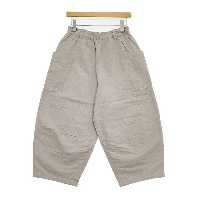 新品タグ付き　コットンハウスアヤ リネン コットン　バルーンパンツ　M ホワイト 新品タグ付き コットンハウスアヤ リネン コットン バルーン