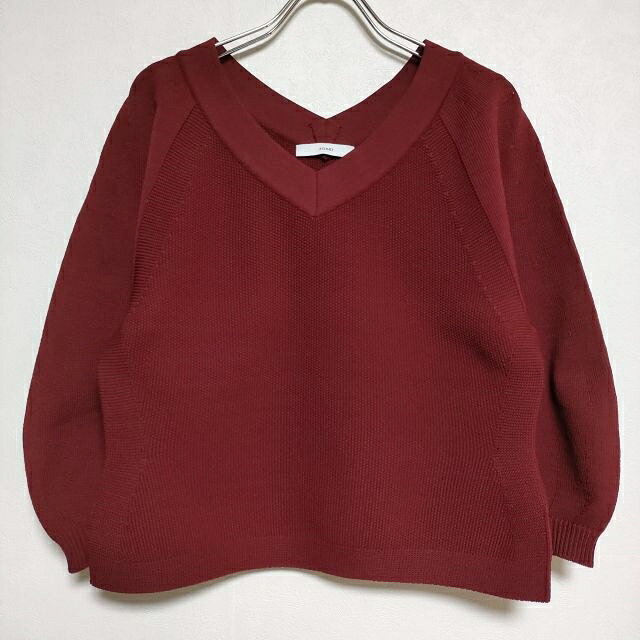 Rakuten - ASTRAET ポリエステル 5413-299-0127 プルオーバーセーター ニット ワインレッド レディース アストラット【中古】3-0521M
