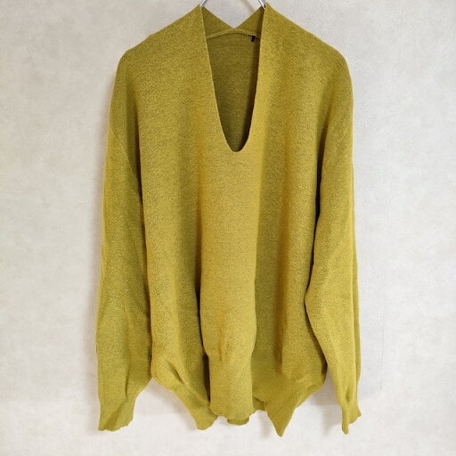 PAGEBOY Vネック レーヨンポリエステルニット プルオーバー サイズF ニット イエロー レディース ページボーイ【中古】4-0208M PAGEBOY Vネック レーヨンポリエステルニット プルオーバー サイズF ニット イエロー レディース ページボーイ【中古】4-0208M