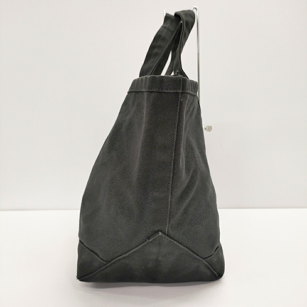 R&D.M.Co- キャンバストートバッグ 琺瑯プレート トートバッグ ブラック レディース オールドマンズテーラー【中古】5-0320G