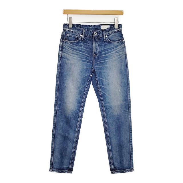 Rakuten - upper hights THE STELLA USED加工 ストレートパンツ 280219 ジーンズ サイズ22 デニムパンツ ブルー レディース アッパーハイツ【中古】6-0509G