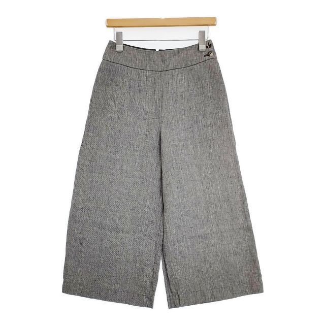 Rakuten - MARGARET HOWELL END ON END LINEN TROUSERS リネンキュロット 578-8144005 定価30800円 パンツ グレー レディース マーガレットハウエル【中古】6-0516M