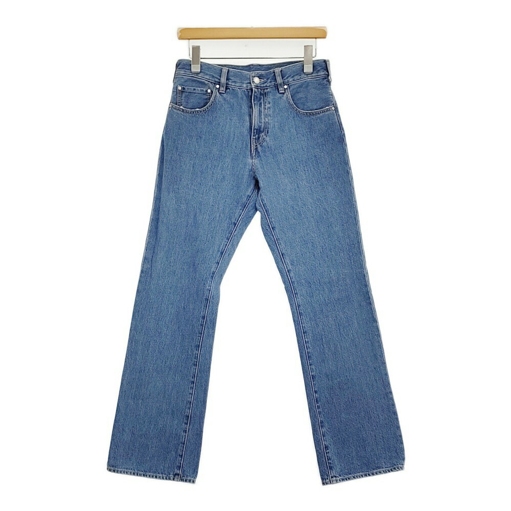 Rakuten - Spick and Span K.Ayami*Sストレートフレアデニム 定価17600円 サイズ38 デニムパンツ 25AW サックスブルー レディース スピックアンドスパン【中古】6-0509G