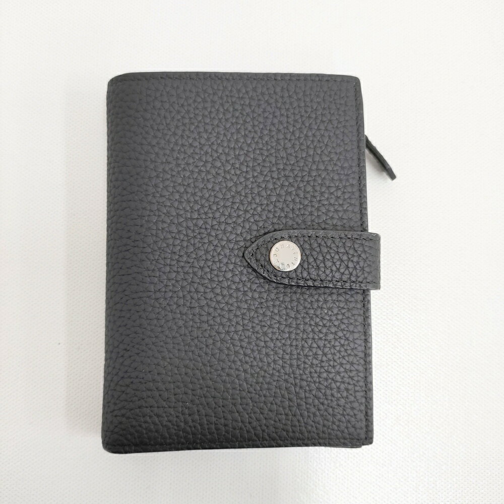 Rakuten - BONAVENTURE ベルテッドマルチミディアムウォレット 定価59400円 二つ折り財布 ブラック×オリーブ レディース ボナベンチュラ【中古】6-0509G