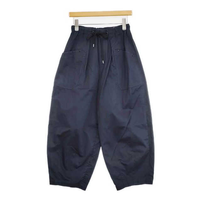 OTOAA バルーンパンツ サイズ1 コットン パンツ ネイビー レディース オトアー【中古】6-0712G