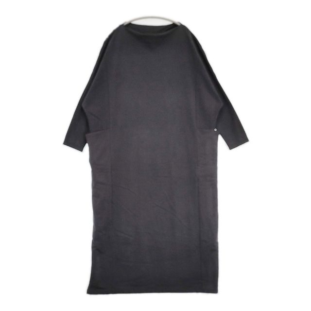 vie evam eva sweat one-piece sumi スミクロ 定価28600円 V233C902 ワンピース 23AW ブラック レディース ヴィー エヴァムエヴァ【中古】6-0513M