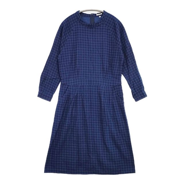 Rakuten - HOLLYWOOD RANCH MARKET HRM 千鳥格子 ワンピース ブルー レディース ハリウッドランチマーケット【中古】6-0307M