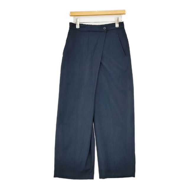 Rakuten - URBAN RESEARCH DOORS ラップワイドパンツ DR37-24A210 パンツ 23AW ネイビー レディース アーバンリサーチドアーズ【中古】5-0927T