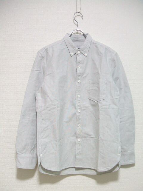 nonnative WORKER SHIRT グレー ボタンダウン 長袖シャツ グレー メンズ ノンネイティブ【中古】2-0405M▲