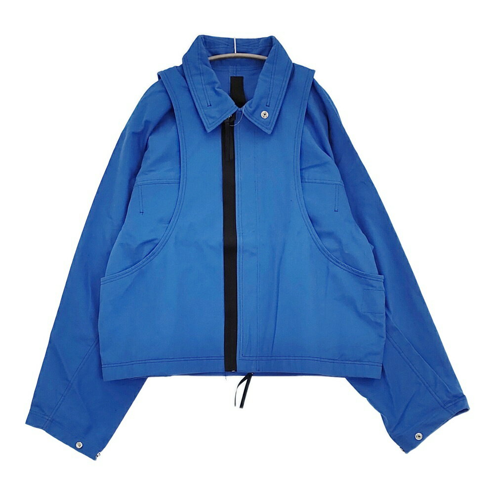 JAKUBMASAR 新品 Zetor Jacket 定価66000円 リバーシブル ジャケット 2023年 ブルー メンズ【中古】5-0930M#