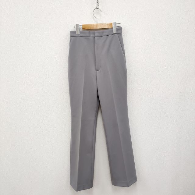 Rakuten - ROKU 6 BEAUTY&YOUTH JERSEY BOOT CUT PANTS 8614-202-0283 パンツ グレー レディース ロクビューティアンドユース【中古】3-0503M