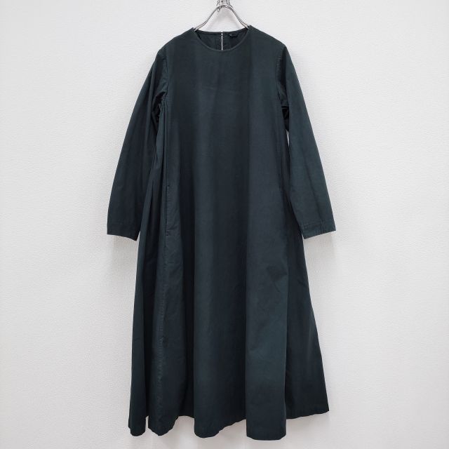 ARTS SCIENCE Side tuck dress サイドタック 073-L521-043 サイズ1 ワンピース グリーン系 レディース アーツ サイエンス【中古】3-0428M☆