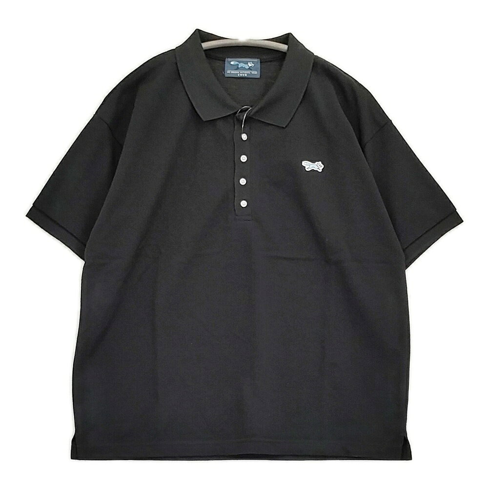 coen PENNEYS ペニーズ別注 ポロシャツ 7625-603-0546 サイズL ポロシャツ 25SS ブラック レディース コーエン【中古】5-0930S