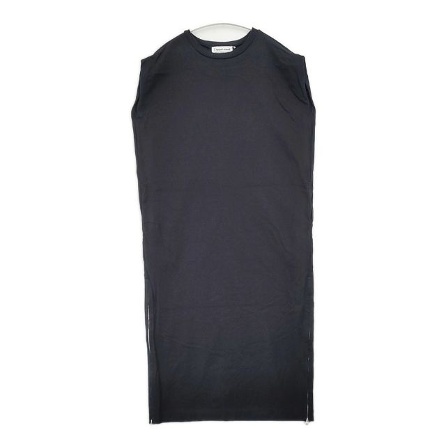 L'Appartement/AMERICANA N/S SIDE ZIP Onepiece サイドジップ ワンピース ブラック レディース アパルトモン/アメリカーナ6-0610S
