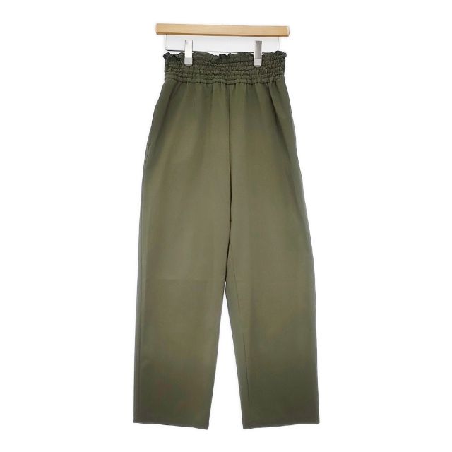 Rakuten - JOURNAL STANDARD ナイロンストレッチワイドパンツ サイズ34 パンツ 23SS カーキ レディース ジャーナルスタンダード【中古】6-0411M