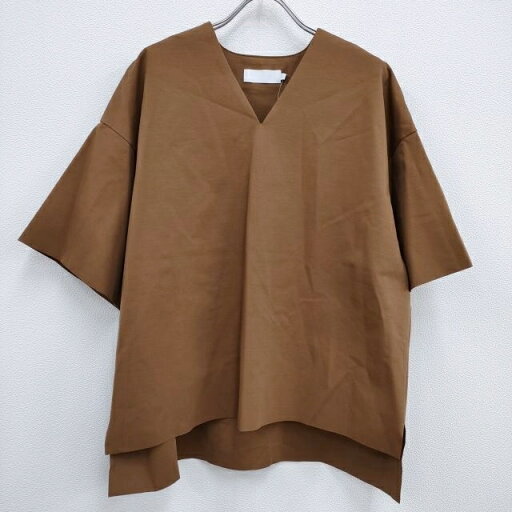 Graphpaper 新品 Compact Ponte Cut Off Pull Over GL203-70037B 定価30800円 ブラウス シャツ ブラウン グラフペーパー【中古】4-0419S Graphpaper 新品 Compact Ponte Cut Off Pull Over GL203-70037B 定価30800円 ブラウス シャツ ブラウン グラフペーパー【中古】4-0419S
