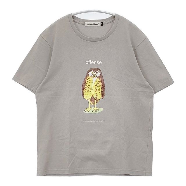 Rakuten - UNDERCOVER フクロウ サイズ1 半袖Tシャツ カットソー グレー メンズ アンダーカバー【中古】6-0507S