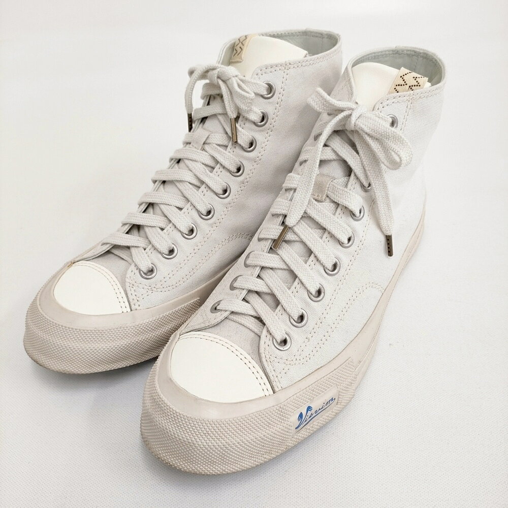 VISVIM SKAGWAY HI 定価92400円 サイズ8.5 0124201001002 ハイカット スニーカー 24SS アイボリー メンズ ビズビム/ヴィズヴィム6-0501G