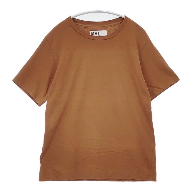 Rakuten - MHL. 596-7266500 コットンリネン 半袖Tシャツ カットソー ブラウン メンズ エムエイチエル【中古】6-0507S