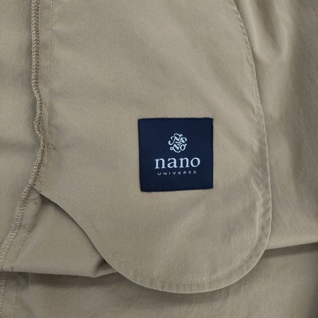 nano universe 673-1111003 袖リブ スプリングコート 羽織 コート ベージュ レディース ナノユニバース【中古】6-0502M auc-gee-jee-10193892 ブランド古着の専門店 ジージー サンプル画像3
